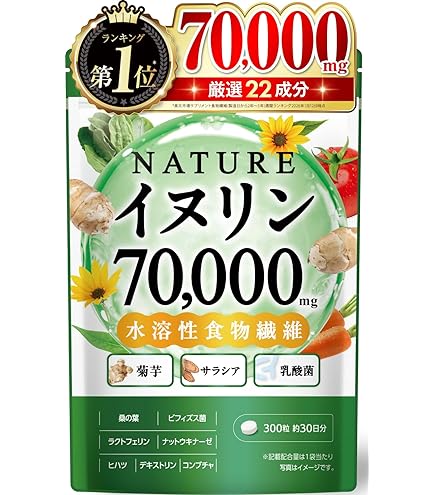 Amazon.co.jp: santelife イヌリンプラス イヌリン 高配合50000mg GABA